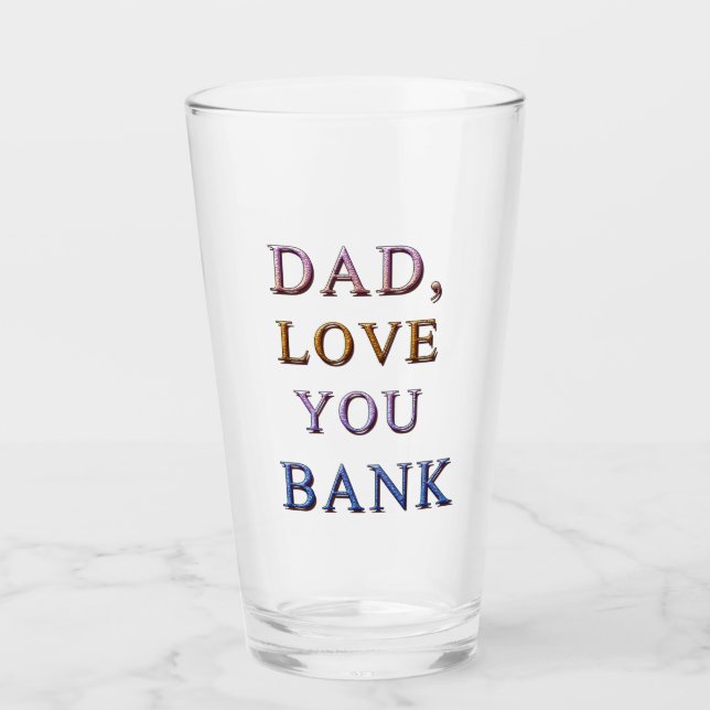 COPO DE PINT PAI, AMO-TE BANCO 1 (Frente)