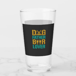 Copo De Pint Pai de Cachorro Amante de Cerveja