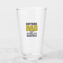 Pai de Softball SVG, Design de Camisa Engraçada 