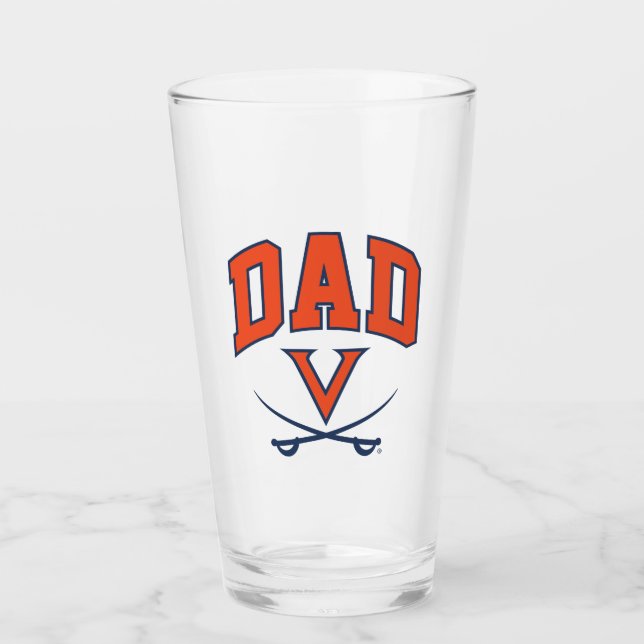 Copo De Pint Pai dos Cavaliers da Virgínia (Frente)