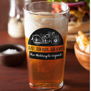 Copo De Pint Pai O Homem A Legenda Da Motocicleta Engraçada