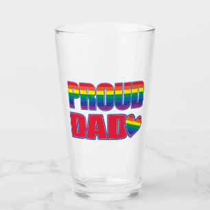 Copo De Pint Pai orgulhoso - gay