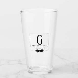 Copo De Pint Pai Personalizado do Arco do Monograma