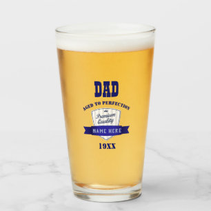Copo De Pint PAI - Presente De Aniversário De Nascer De Ano -