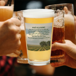 Copo De Pint Paisagem de Bênção Irlandesa