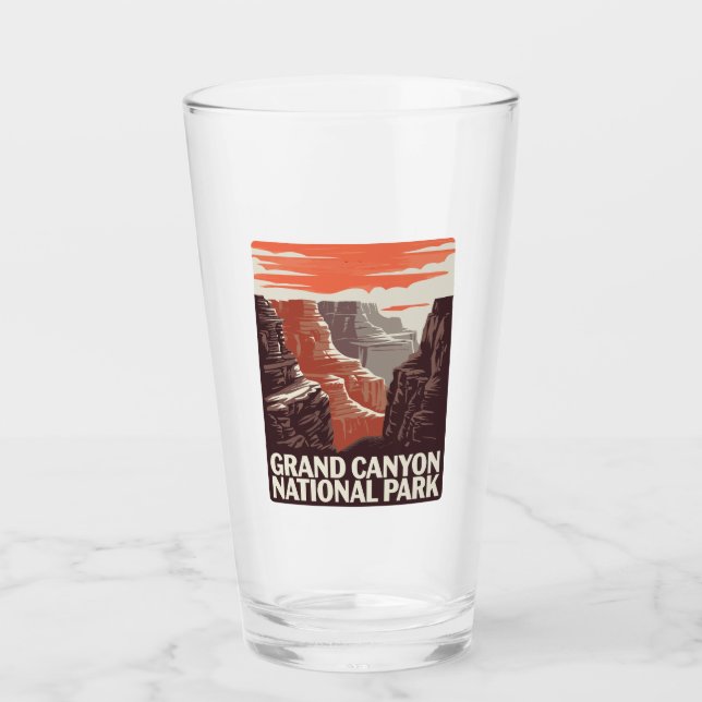 Copo De Pint Paisagem Nacional do Grand Canyon (Frente)