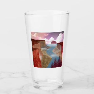 Copo De Pint Paisagem Oceânica Canyon