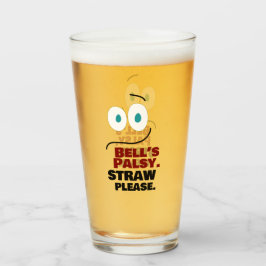 Copo De Pint Palsy de Bell — Palha, por favor.