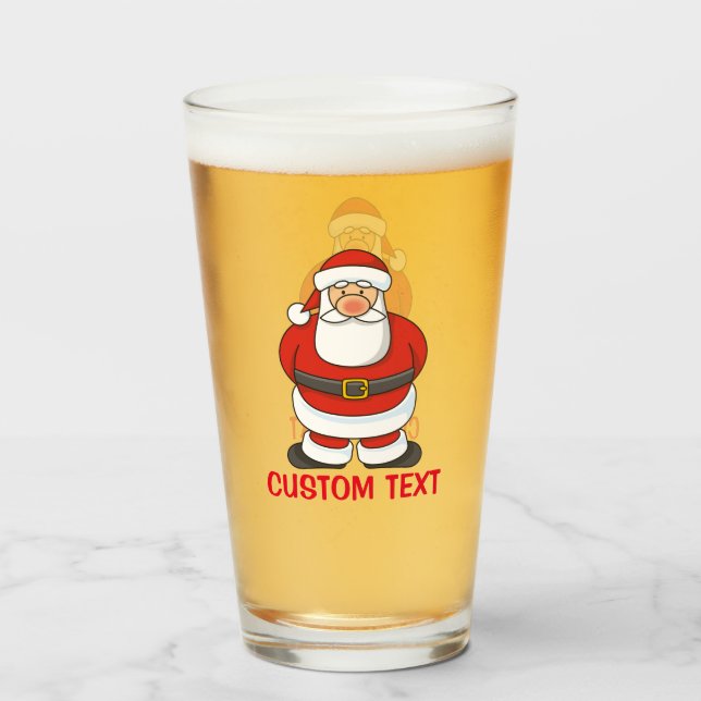 Copo De Pint Papai Noel (Frente (Preenchido))
