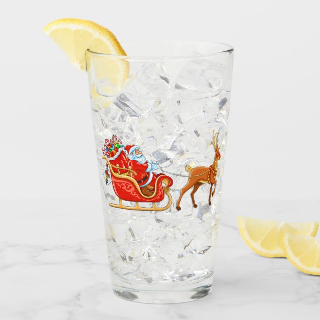 Copo De Pint Papai Noel (Gelo frontal)