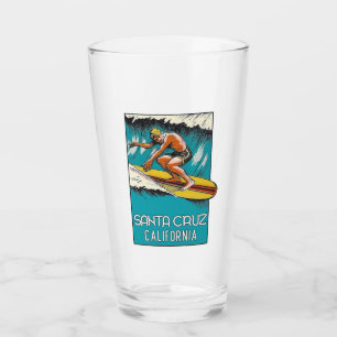 Copo De Pint Papais noeis Cruz, California Surfing / Viagem Pin