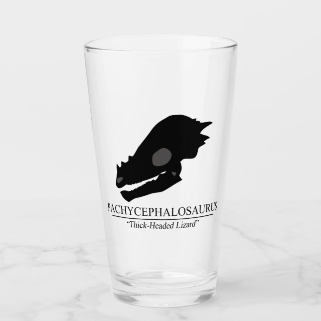 Copo De Pint Paquicefalossauro Crânio (Frente)