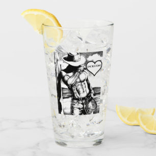 Copo De Pint Para Ele, Legal Nome Personalizado Artista Western