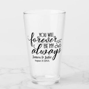 Copo De Pint Para sempre meu casamento sempre personalizável