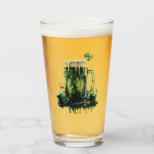 Copo De Pint Parabéns ao Dia de São Patrício! Ilustração de Cer