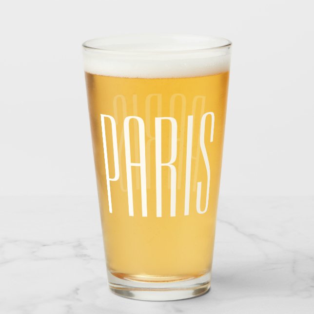 Copo De Pint Paris (Frente (Preenchido))