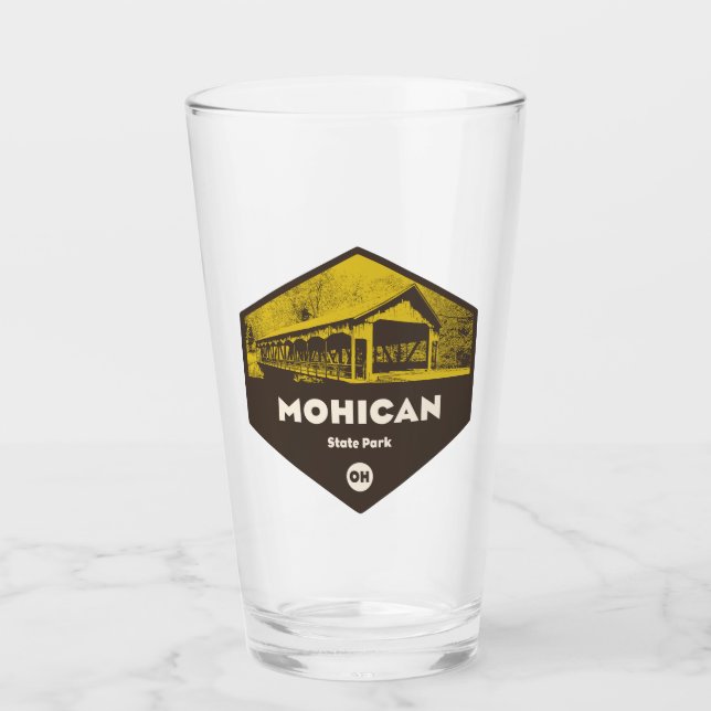 Copo De Pint Parque Estadual Mohican Ohio (Frente)
