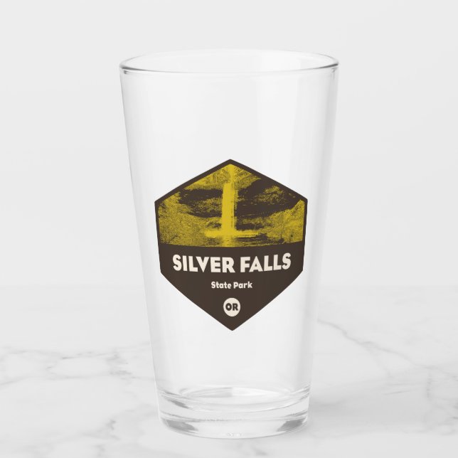 Copo De Pint Parque Estadual Silver Falls Oregon (Frente)