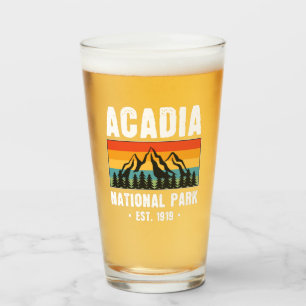 Copo De Pint Parque Nacional Acadia, Maine Retro Vintage