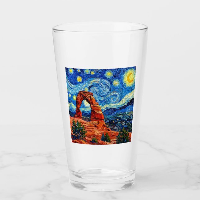 Copo De Pint Parque Nacional Arches Starry Night (Frente)