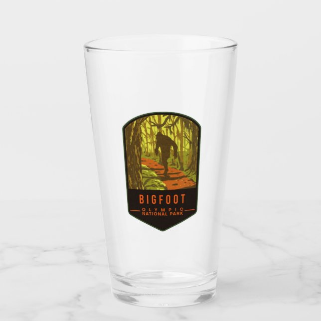 Copo De Pint Parque Nacional da Olimpiadas Bigfoot (Frente)