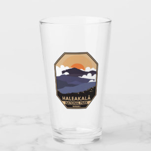 Copo De Pint Parque Nacional de Haleakala, Retro Emblem