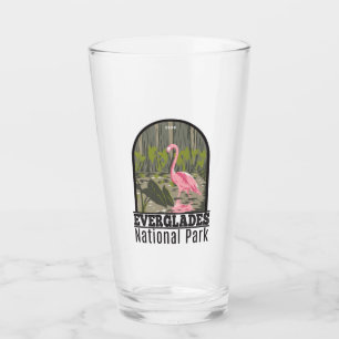 Copo De Pint Parque Nacional Everglades Flamingo Vintage, Flami