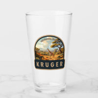 Parque Nacional Kruger África do Sul Giraffe Vinta