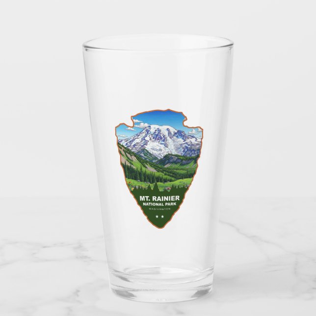 Copo De Pint Parque Nacional Mt. Rainier Arrowhead (Frente)