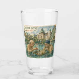 Copo De Pint Partida de xadrez Gellert Baths Budapeste Hungria