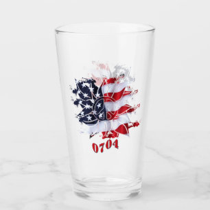 Copo De Pint Partido CHURRASCO Patriótico da Paz 4 de julho