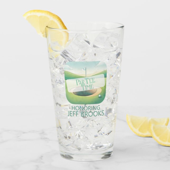 Copo De Pint Partido Tema Golf (Gelo frontal)