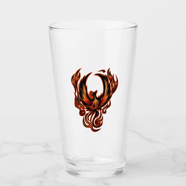 Copo De Pint Pássaro De Fogo (Frente)
