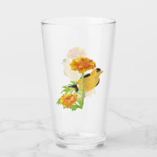 Copo De Pint Pássaro Marigold Amarelo Marigold, Pássaro Dourado