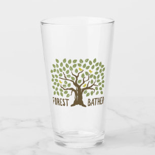 Copo De Pint Pássaros de Couro Florestal