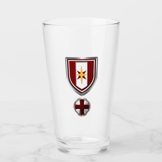 Copo De Pint Patch Personalizado da Brigada Médica 44 "Dragon M (Frente)