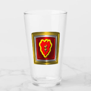 Copo De Pint Patch Personalizado da Divisão de Infantaria do 2