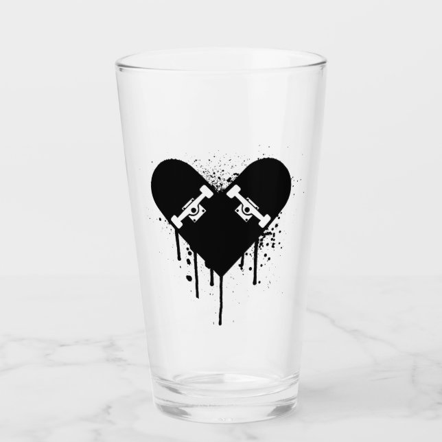 Copo De Pint Patina ou morre o vidro (Frente)