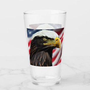 Copo De Pint Pátrio/Águia/Americano/EUA 