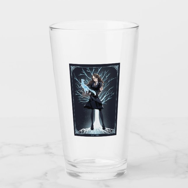 Copo De Pint Patronus do Anime Hermione Granger (Frente)