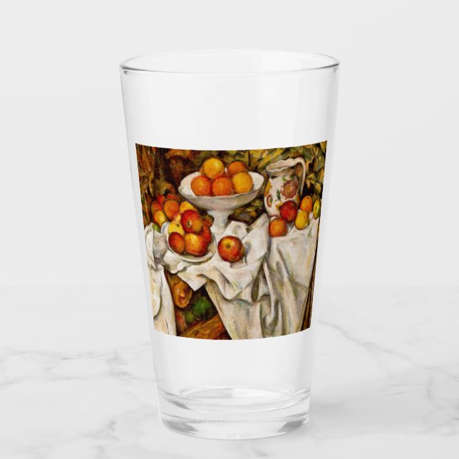 Copo De Pint Paul Cezanne Apple Orangismo Impressionismo (Frente)