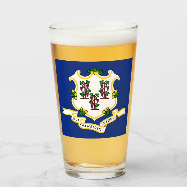 COPO DE PINT PAVILHÃO DE CONECTICUTO (Frente (Preenchido))