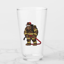 Copo De Pint Pé Grande Sasquatch Bombeiro Natal 2026
