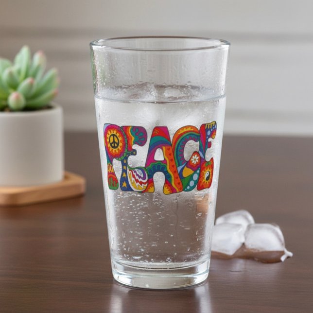 Copo De Pint Peace Glass (Criador carregado)