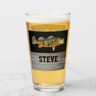 Copo De Pint Peacock Bass Fish Beer Angler Pescadores