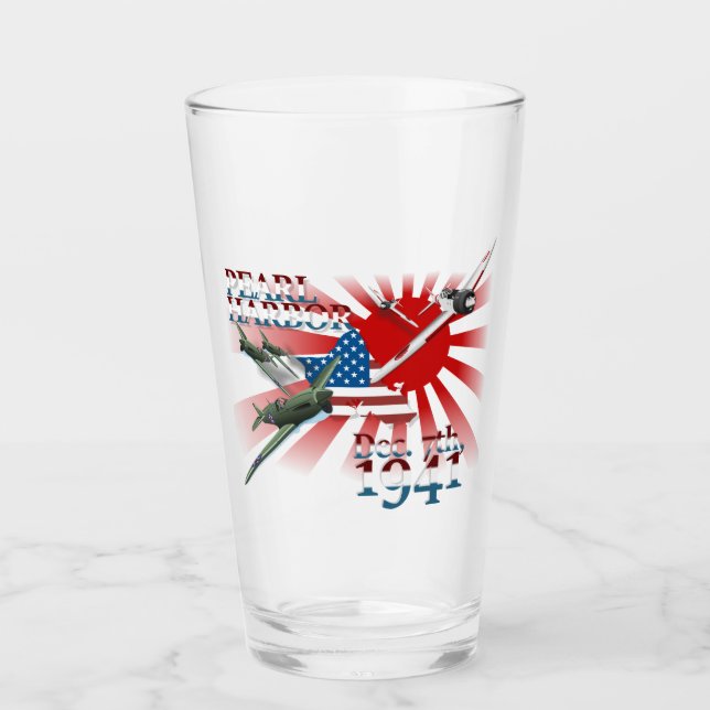 Copo De Pint Pearl Habor 7 de dezembro de 1941 (Frente)
