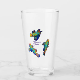 Copo De Pint Peixes Mandarin