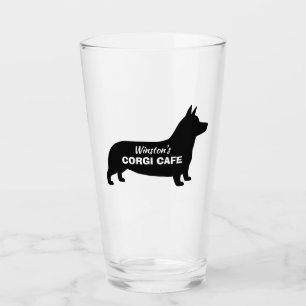 Copo De Pint Pembroke Welsh Corgi Silhouette Custom Dog Lover