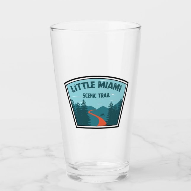 Copo De Pint Pequeno Caminho Cênico de Miami (Frente)