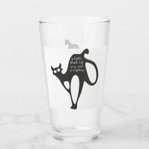 Copo De Pint Pequeno Gato Preto